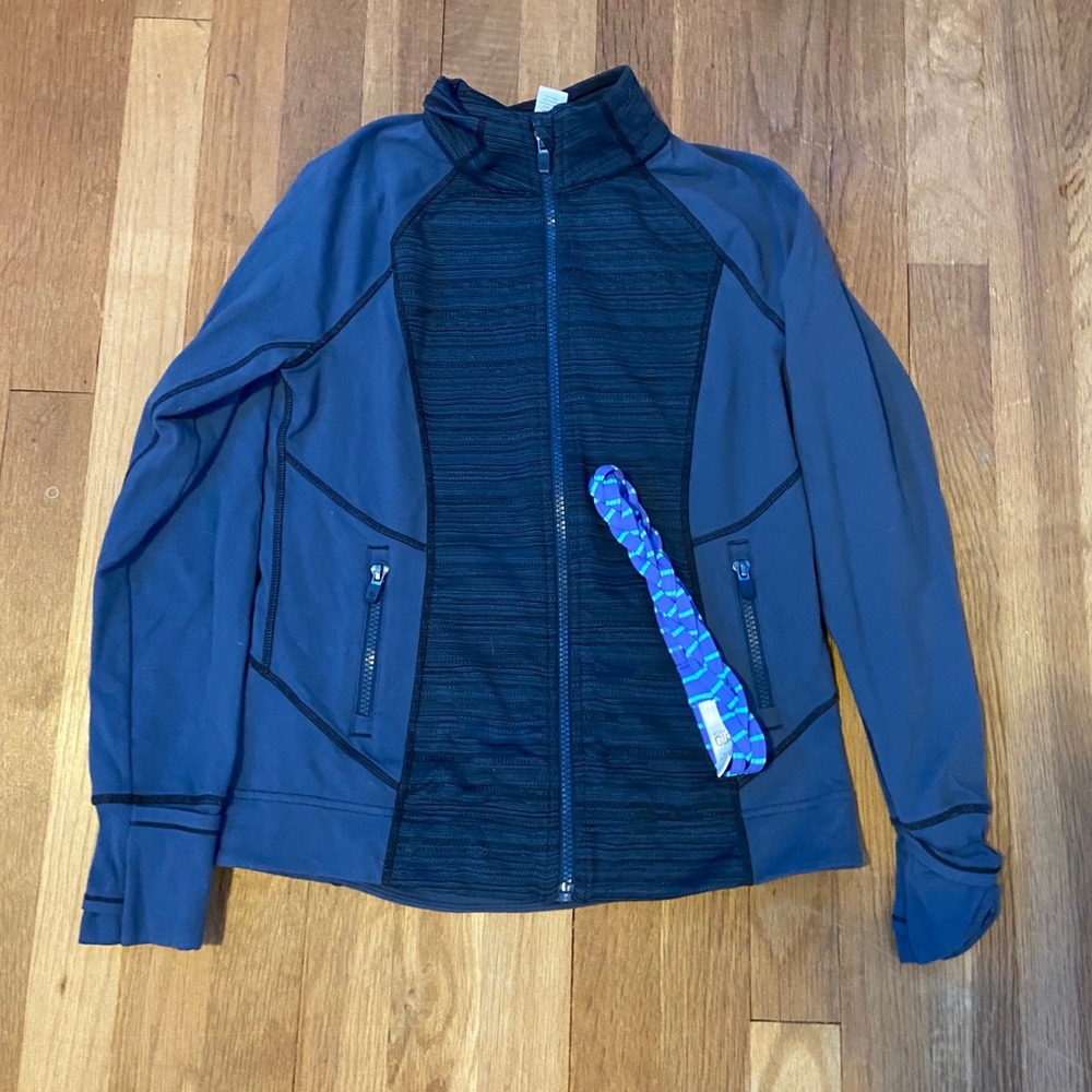 athleta jacket and headband